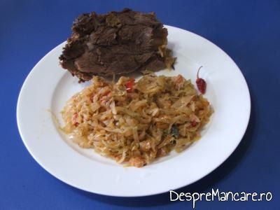 pulpa de berbec in sos de mustar 4