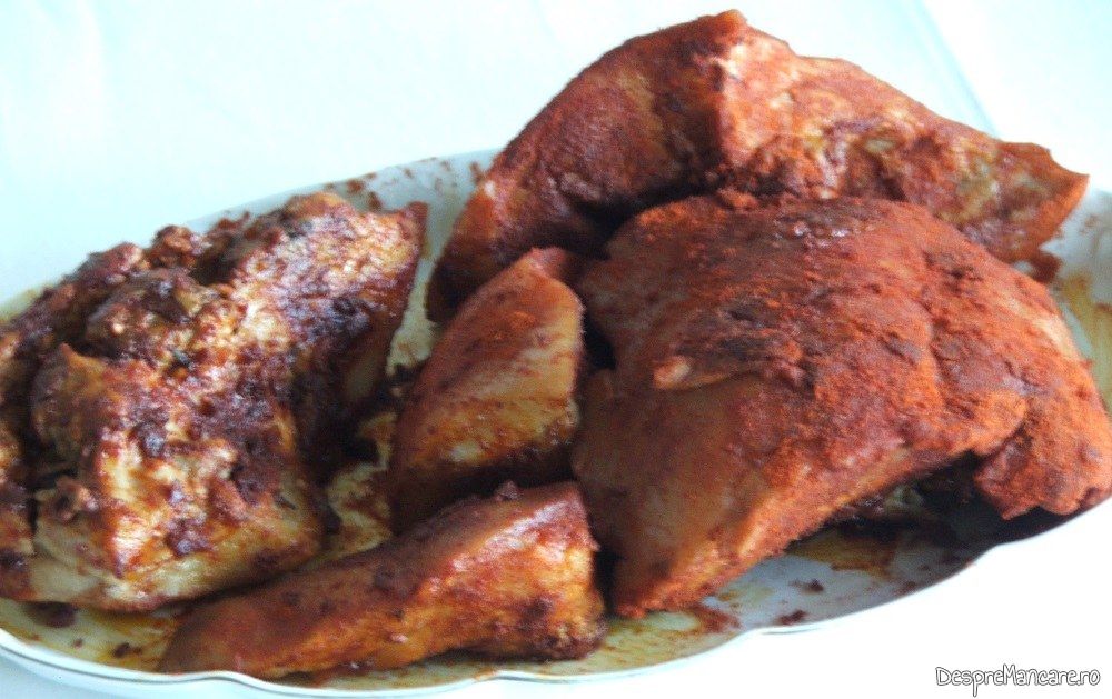 gusa de porc fiarta in zeama de varza si tavalita prin boia 7