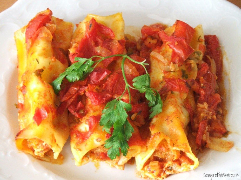 canelloni umpluti cu peste in sos de rosii 15 2