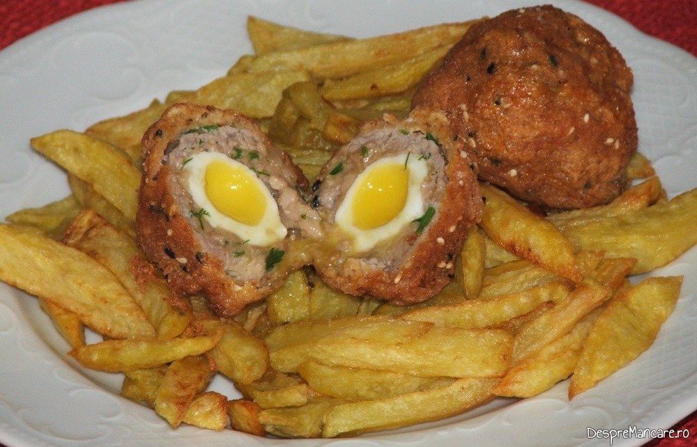 oua de prepelita in cuib de carne tocata 4