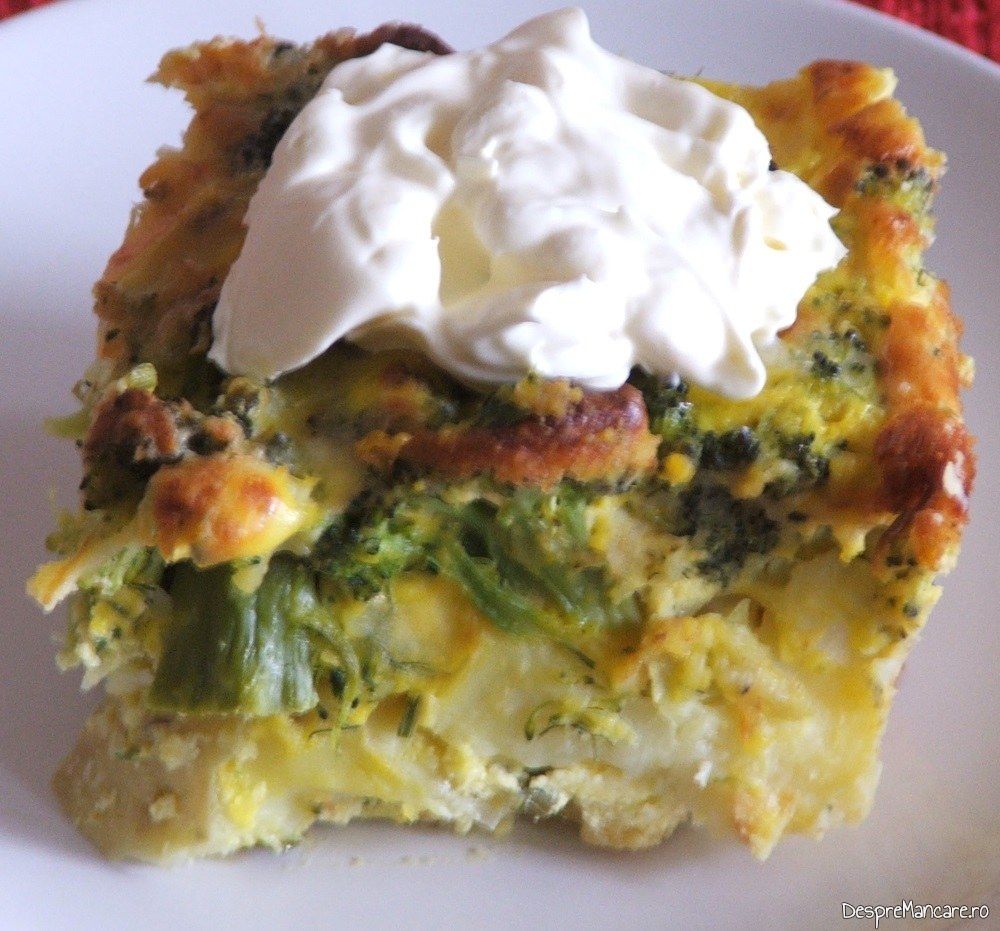 sufleu de brocoli si cartofi 1