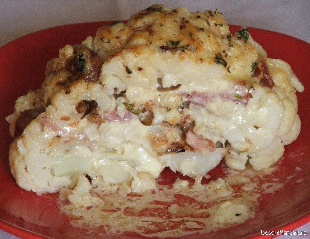 conopida impanata cu sunca si mozarella la cuptor 12