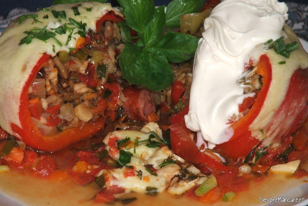 ardei umpluti cu legume si ce mai ai prin frigider 15