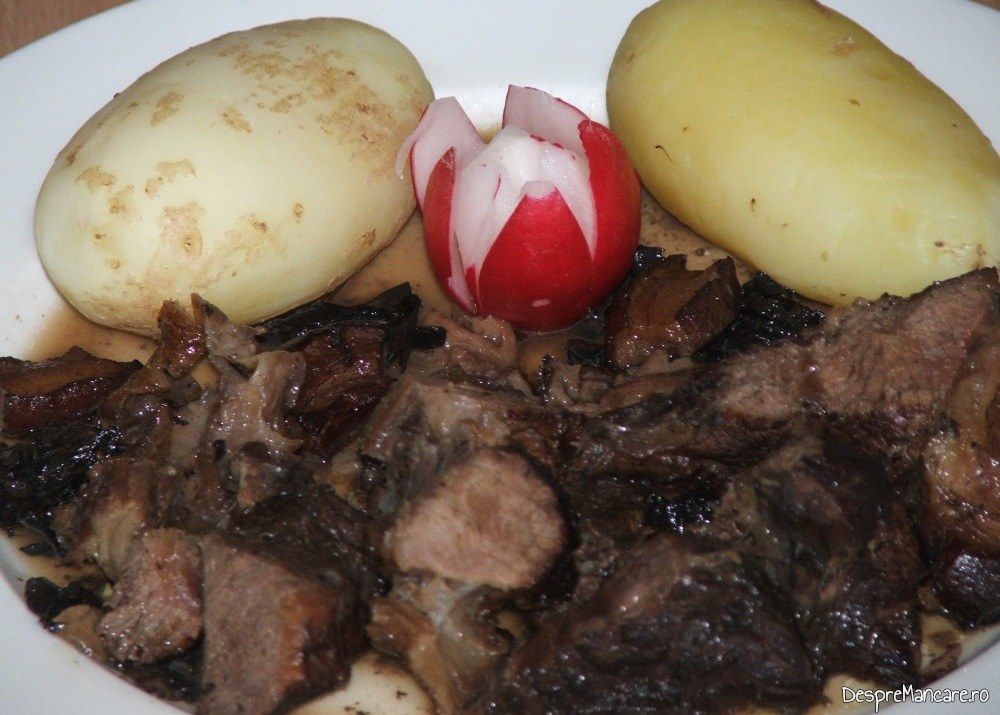 medalion din picior de vitel inabusit in vin 12