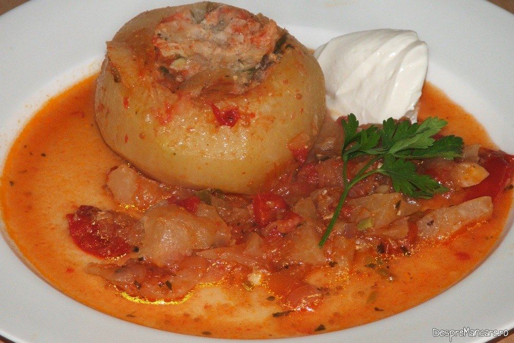 gulii umplute cu carne din copan de pui coapta 13