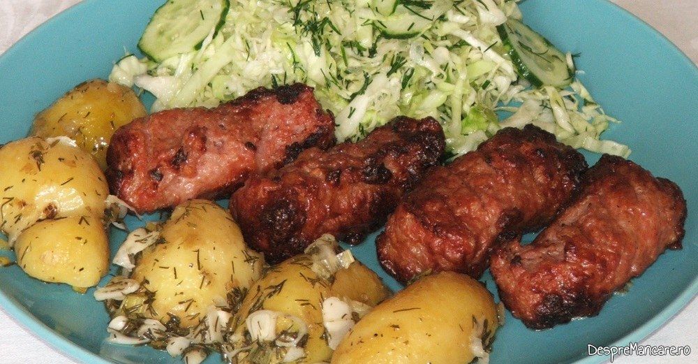 mici la gratar cu cartofi noi inabusiti 18