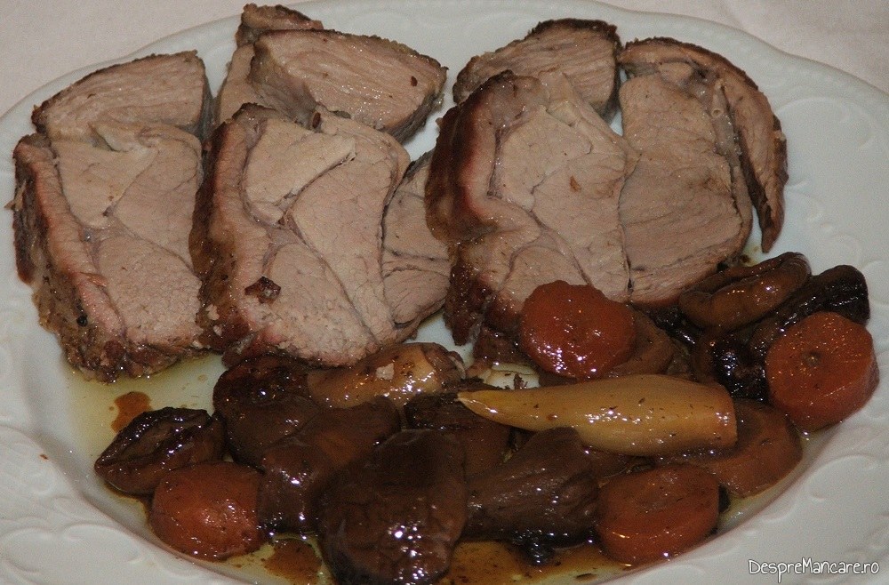 pulpa de vitel irlandez cu legume in sos de bere la cuptor 11
