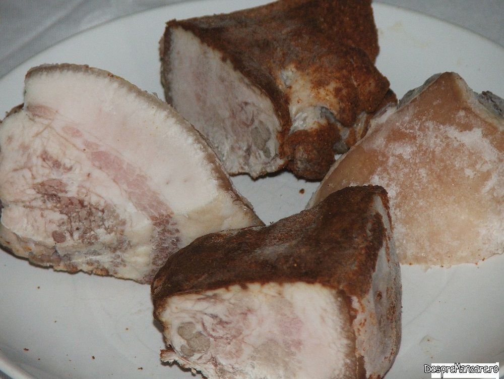 gusa de porc macerata in saramura slaba si apoi fiarta 9