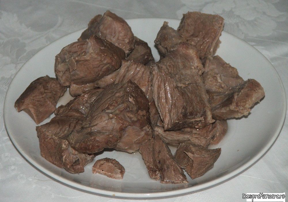 tocana din pulpa de vitel 4