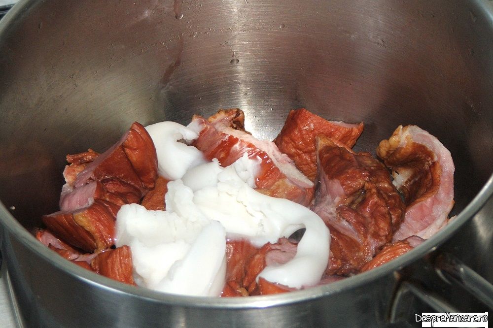 varza murata fiarta cu piept de porc afumat 4