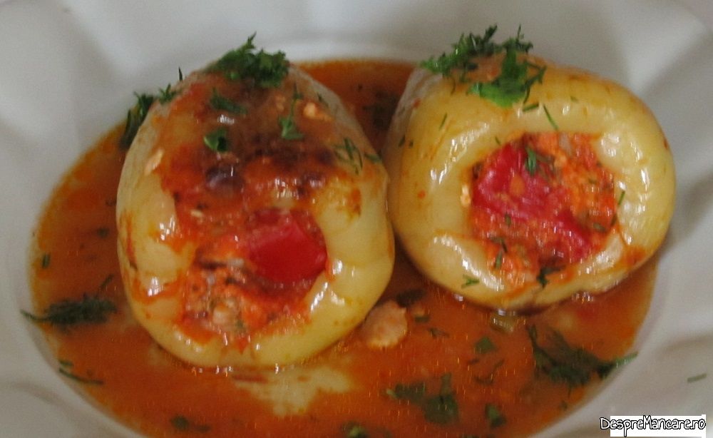 ardei umpluti cu carne de peste 9