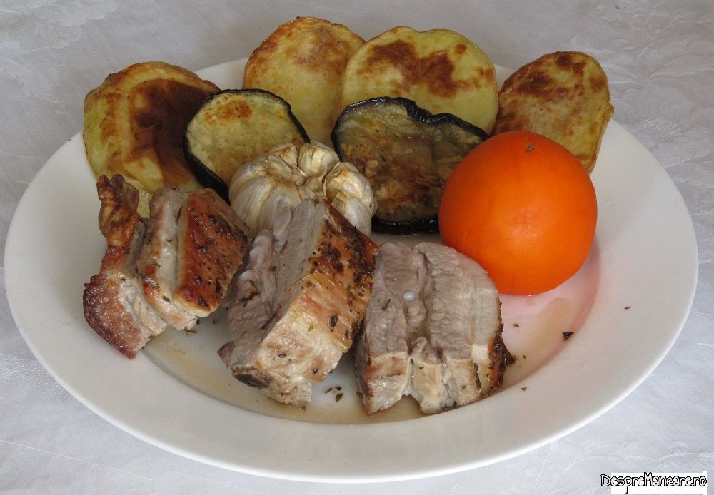coaste proaspete de porc cu legume la gril (6)