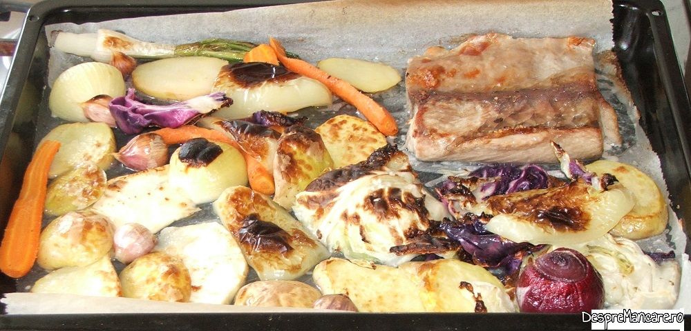 file' de crap cu legume la gril ul cuptorului electric (11)