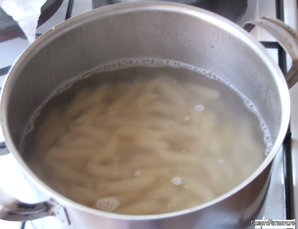 pene cu branza, smantana si cascaval, la cuptor. JPG (1)