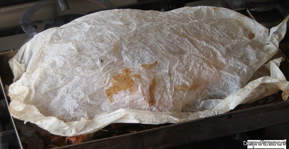 pulpa de miel cu legume in cuptorul electric al aragazului (6)