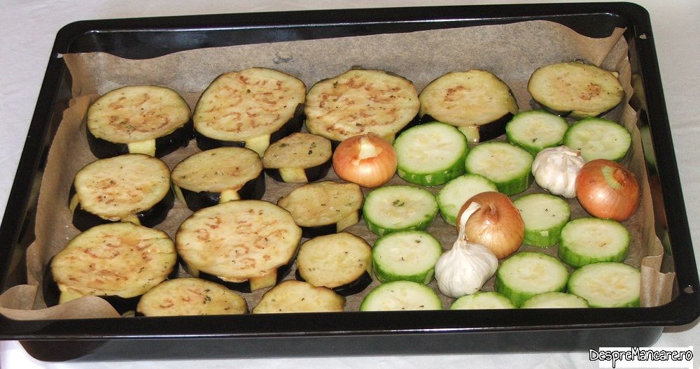 pulpa de miel cu legume in cuptorul electric al aragazului (7)