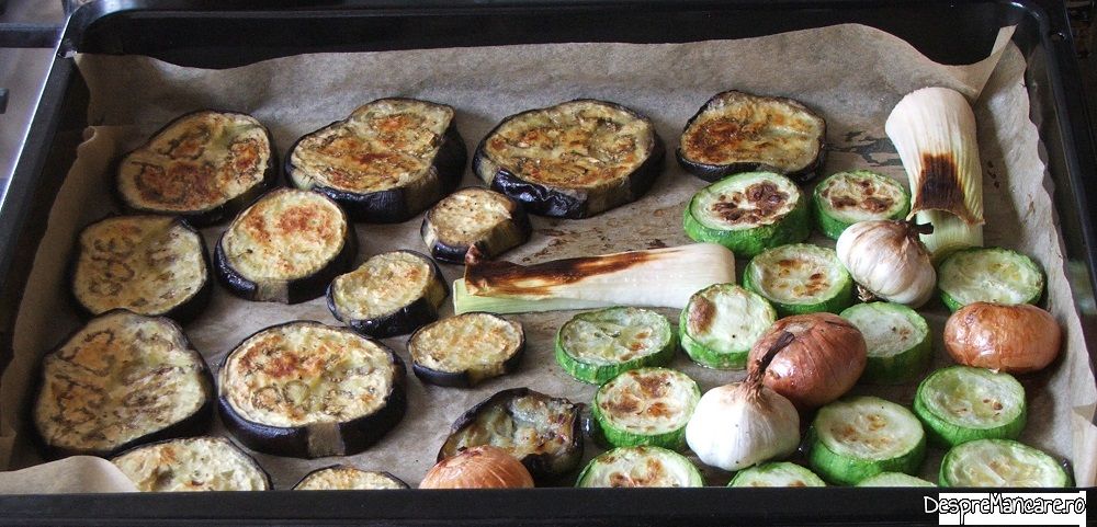 pulpa de miel cu legume in cuptorul electric al aragazului (9)