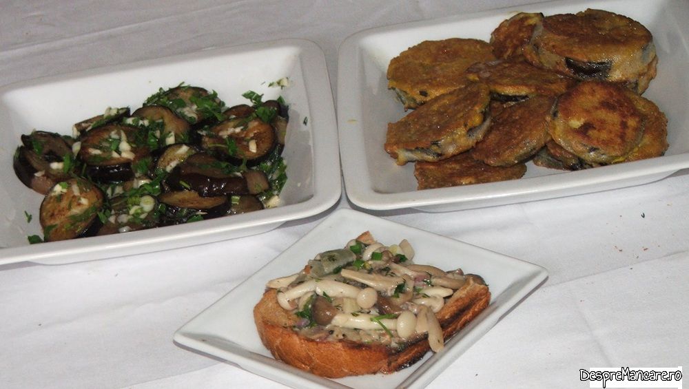 festin cu vinete pane', salata de vinete cu mujdei si sandvis cu ciuperci sitachi (9)