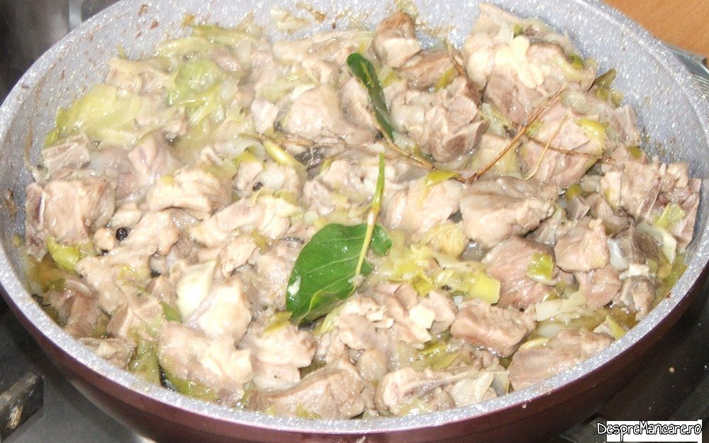 tocanita din coaste si pulpa de miel cu praz si suc de rosii (11)