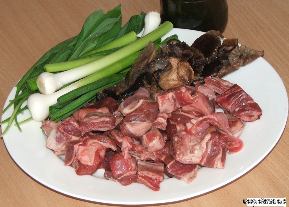 stufat de miel cu ciuperci de plop (1)
