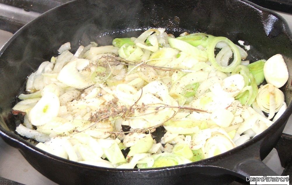 osso buco de vitel cu praz, ciuperci de plop si gorgonzola (7)