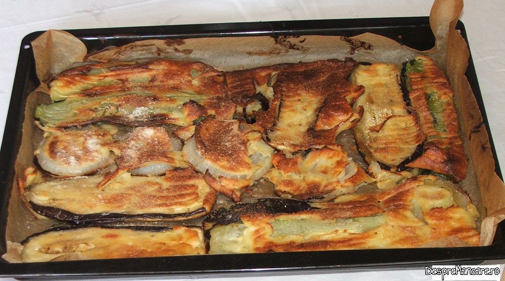 pulpe de pui cu legume, pane' uri in cuptorul electric al aragazului (12)