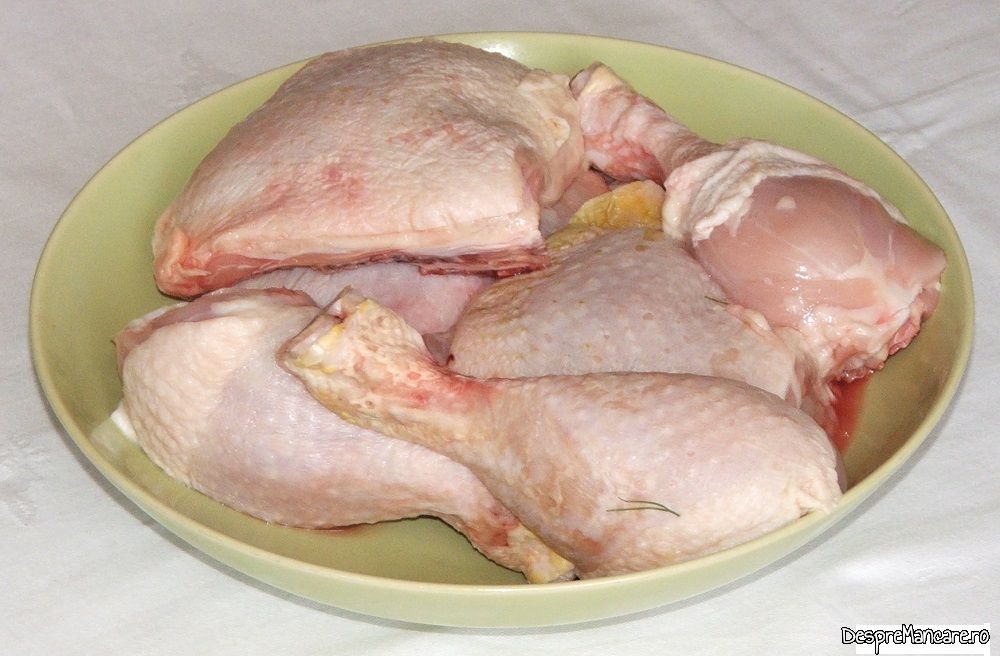 pulpe de pui cu legume, pane' uri in cuptorul electric al aragazului (3)