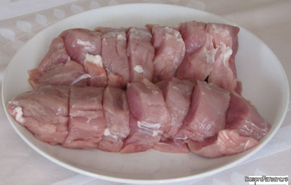 muschiulet de porc fript pe tigia japoneza, cu cartofi la cuptor (4)