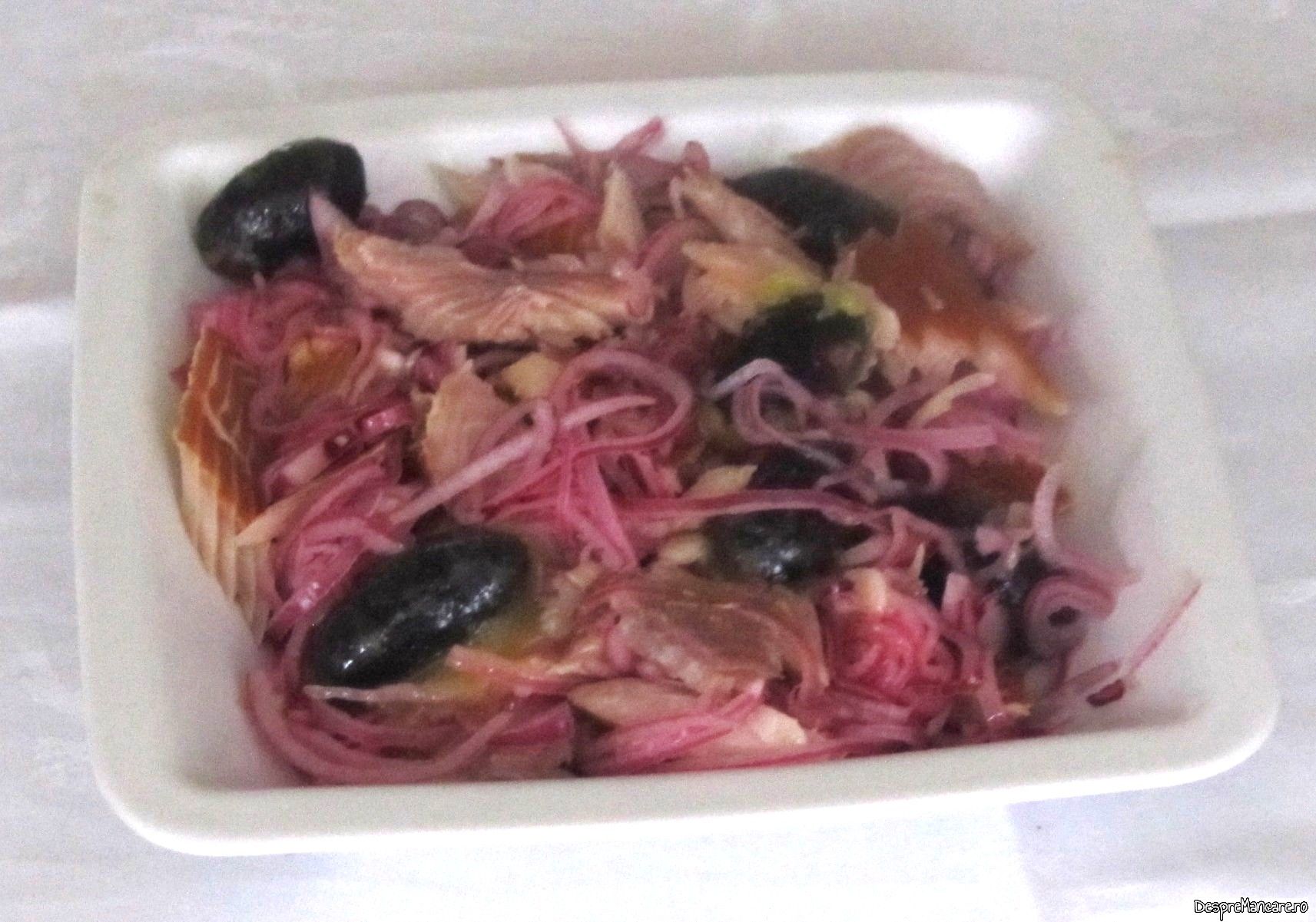salata aperitiv cu pastrav afumat (6)