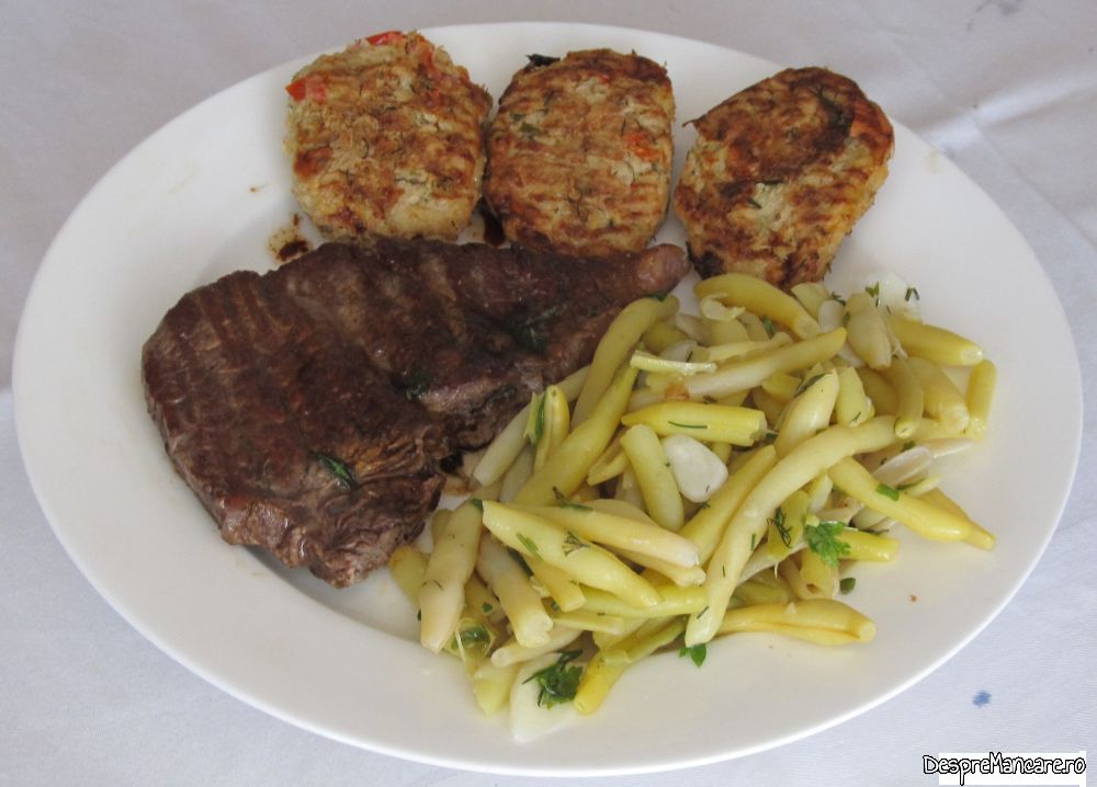 ceafa de vita americana la tigaia gril cu branza camembert la cuptor (5)