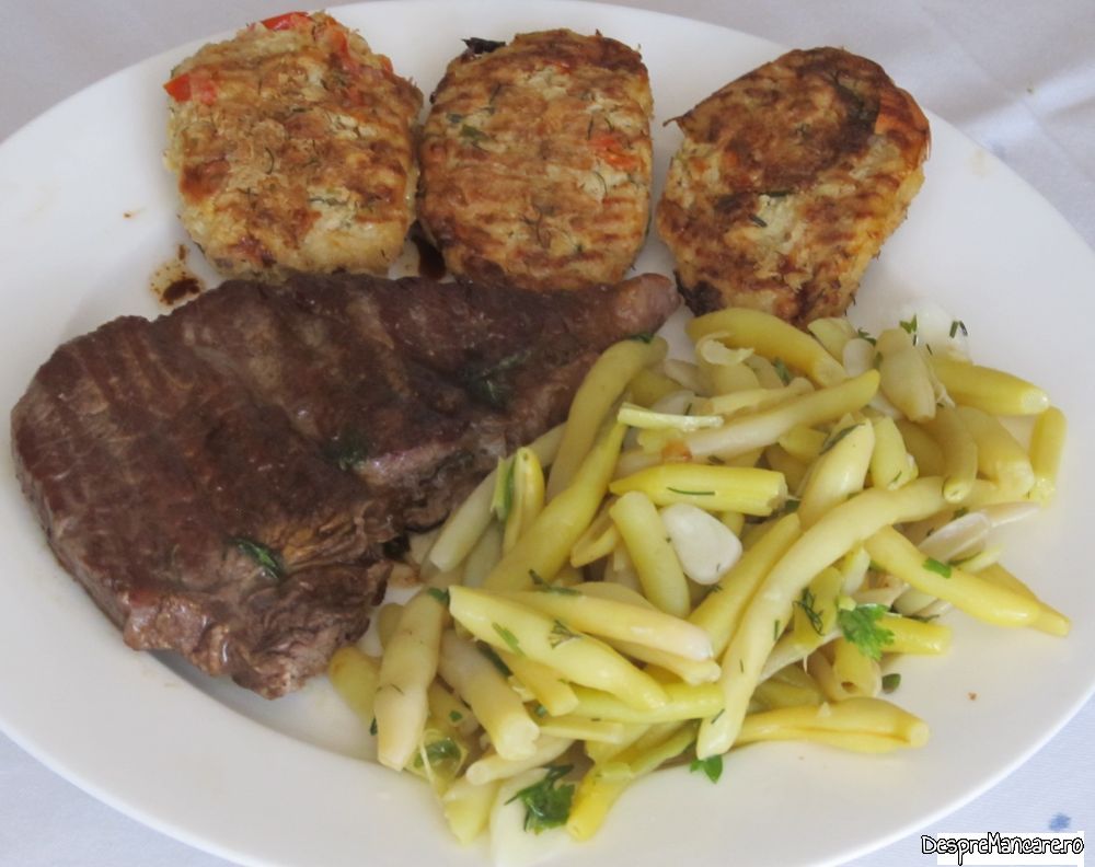 ceafa de vita americana la tigaia gril cu branza camembert la cuptor (6)