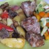 cotlete de miel la tigaia gril cu cartofi la cuptor (9)
