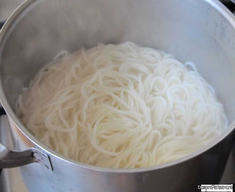 pulpa de vitel inabusita in suc de rosii cu spaghete (4)