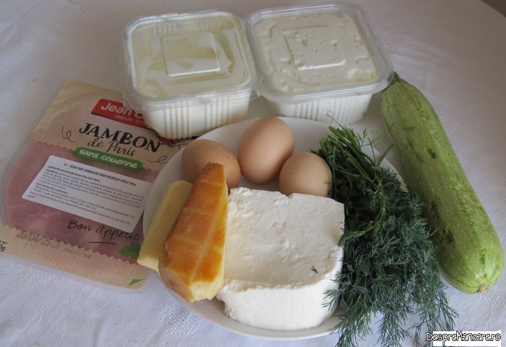 budinca cu legume, branza, smsntana, oua si mezel (1)