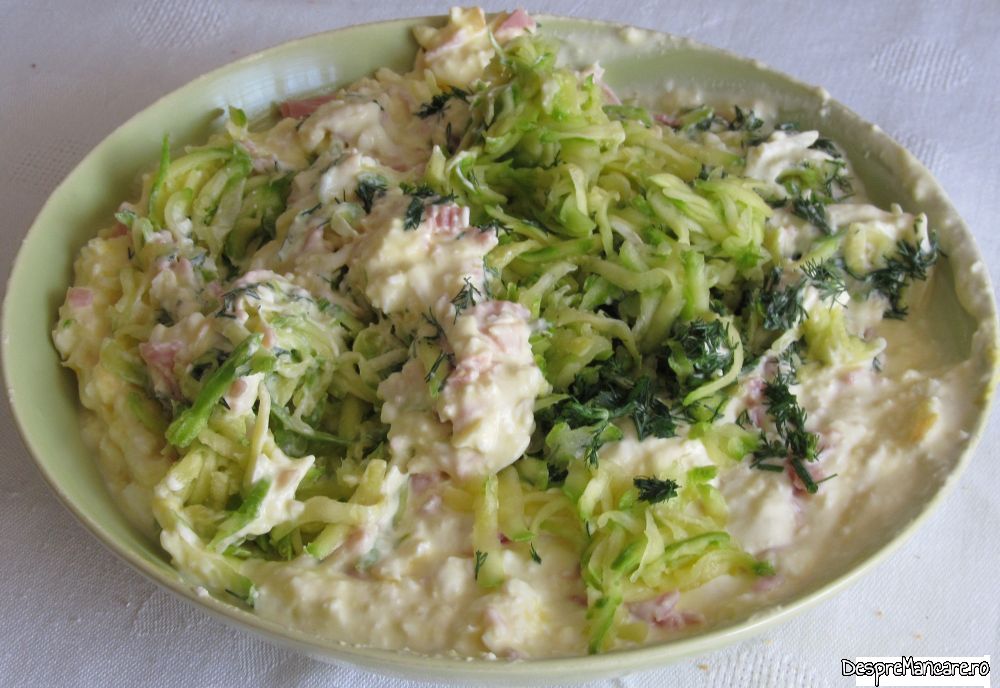 budinca cu legume, branza, smsntana, oua si mezel (8)