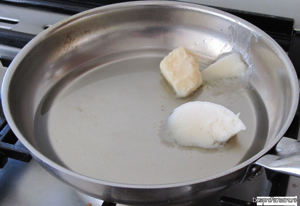 cartofi prajiti in untura de porc cu mujdei de usturoi verde si crema de branza de burduf (1)