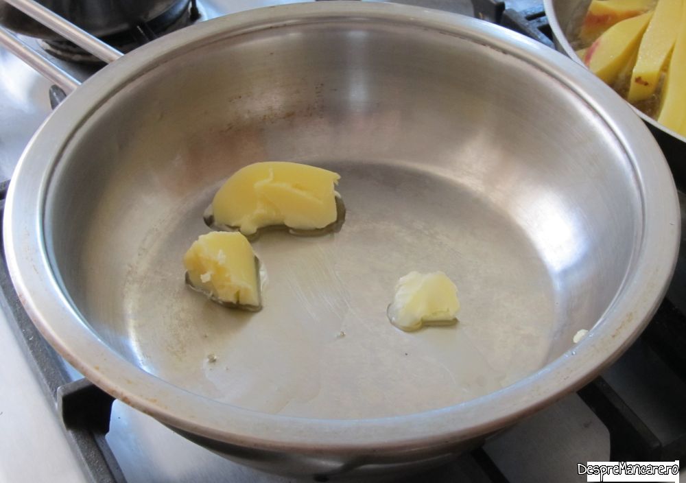 cartofi prajiti in untura de porc cu mujdei de usturoi verde si crema de branza de burduf (5)