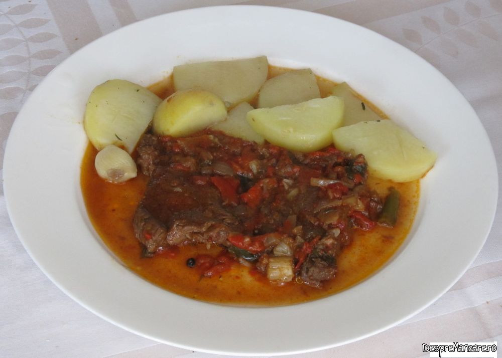 tocana cu ardei copt din pulpa de vitel (10)