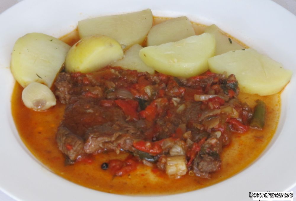 tocana cu ardei copt din pulpa de vitel (11)