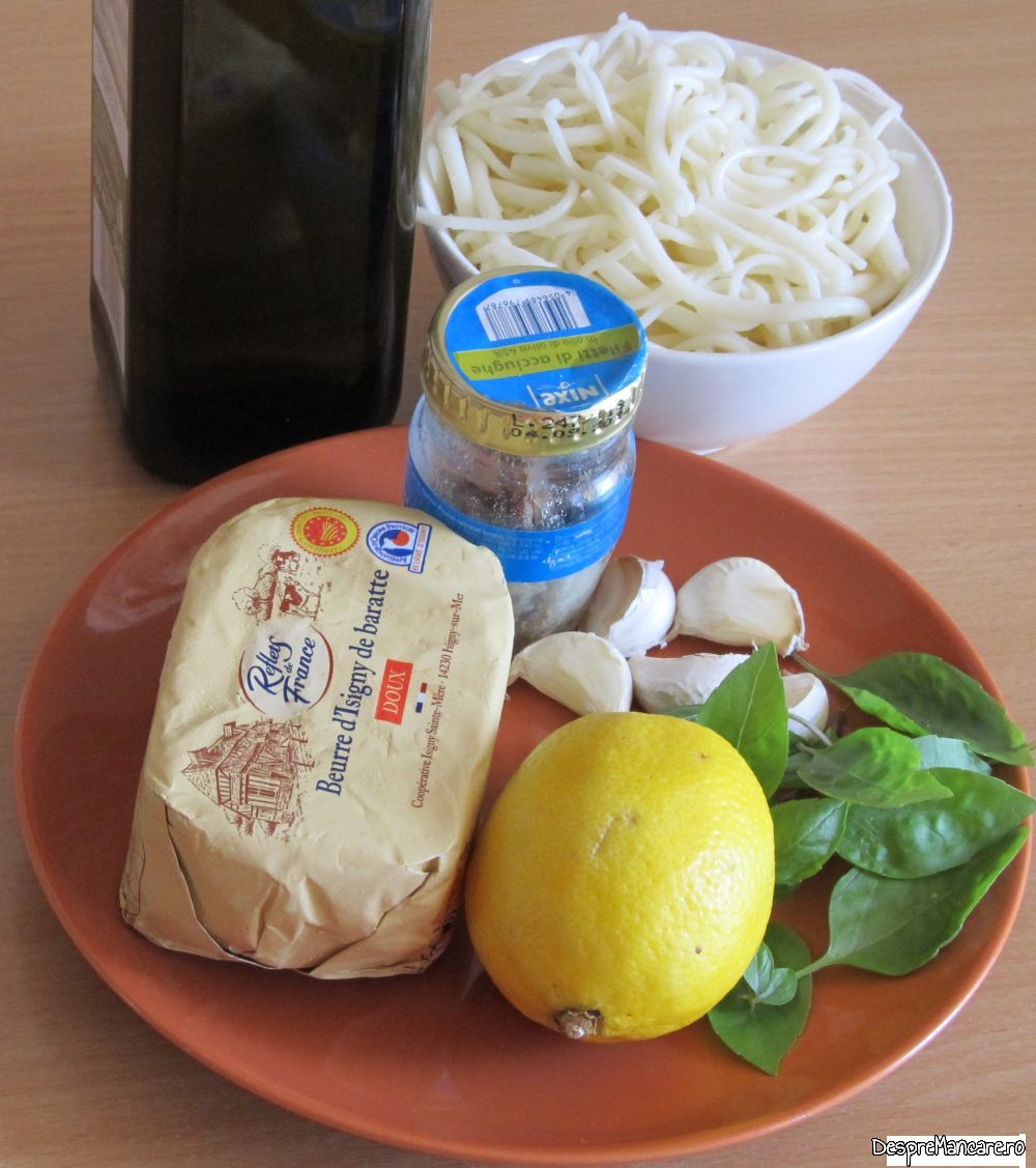 scoici Saint Jacques si somon norvegian cu spaghete (2)